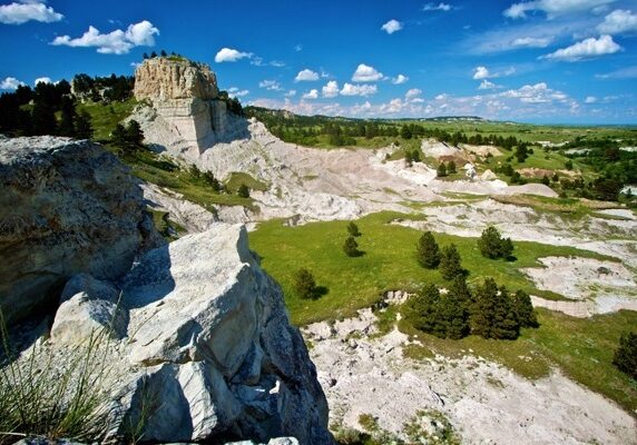 Rock formations